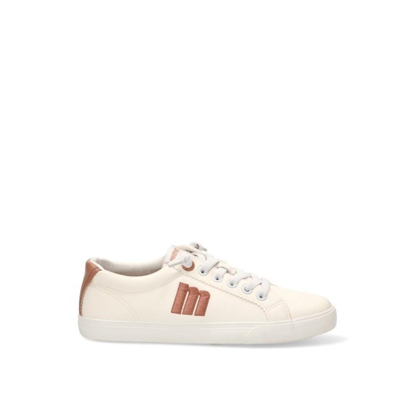 Zapatillas Casual Mustang - Mujer - Suela Plana - Modelo 60615 - Color Rosa