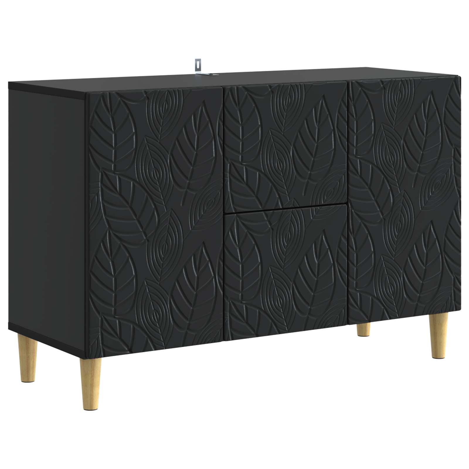 vidaXL Aparador  89 x 34,5 x 60 cm Madera de ingeniería Multicolor