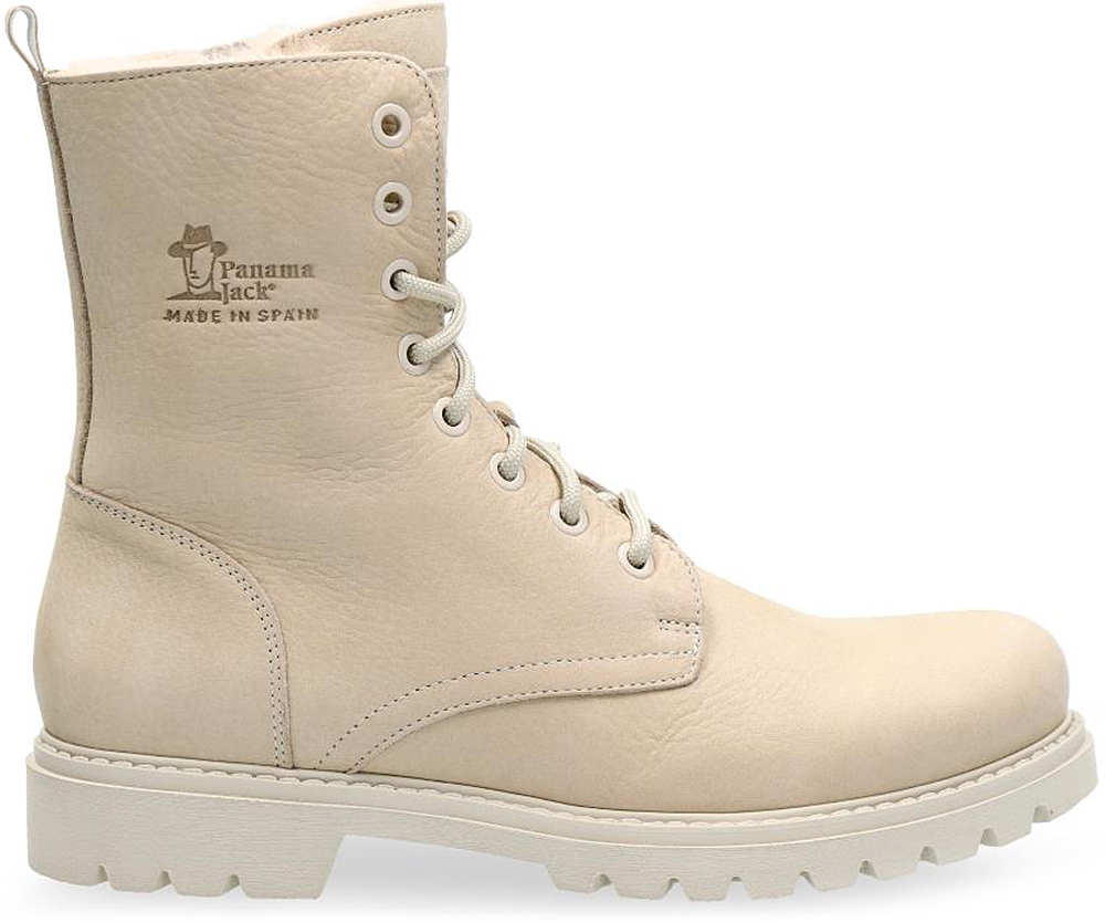 Botas Panama Jack Frisia de Cuero Auténtico Impermeables para Mujer