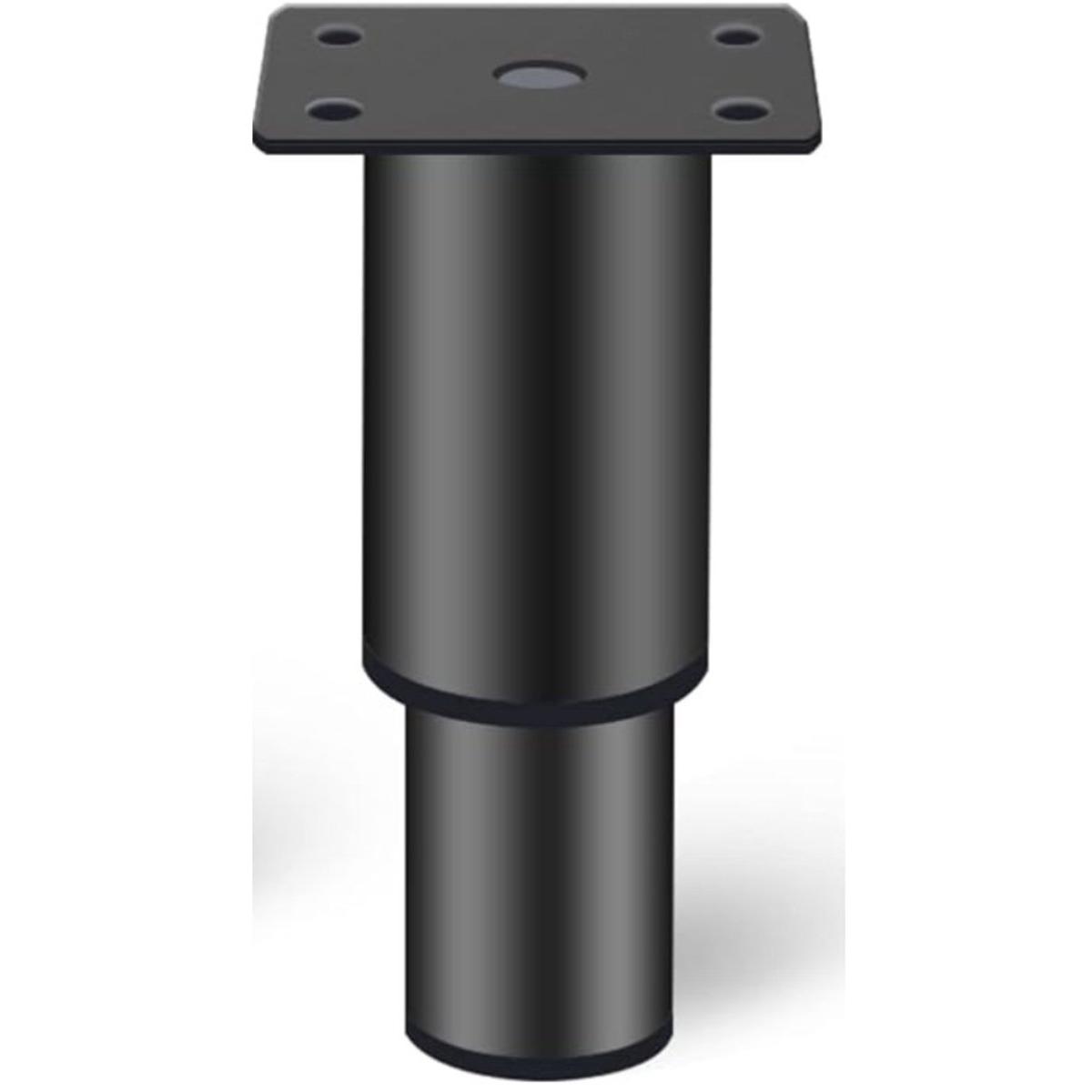 Pata ajustable para muebles - Soporte para estructura de cama - 18-30 cm - Patas giratorias ajustables para sofá - Juego de patas para muebles, armarios, mesas y camas - Pata - Patas - Patas de cama - Camas - Patas de sofá, patas de armario, patas de mesa
