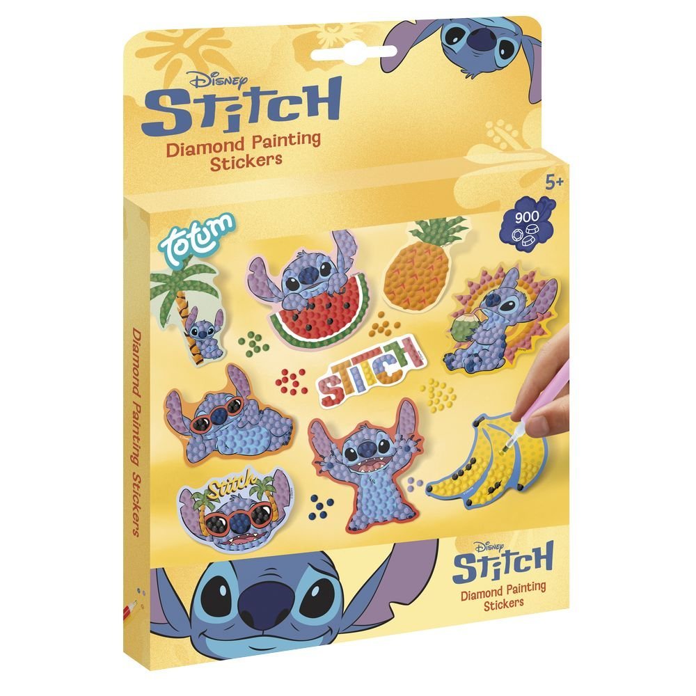 TOTUM PEGATINAS PARA PINTAR CON DIAMANTES STITCH TOTUM 175x20x245 Cms.