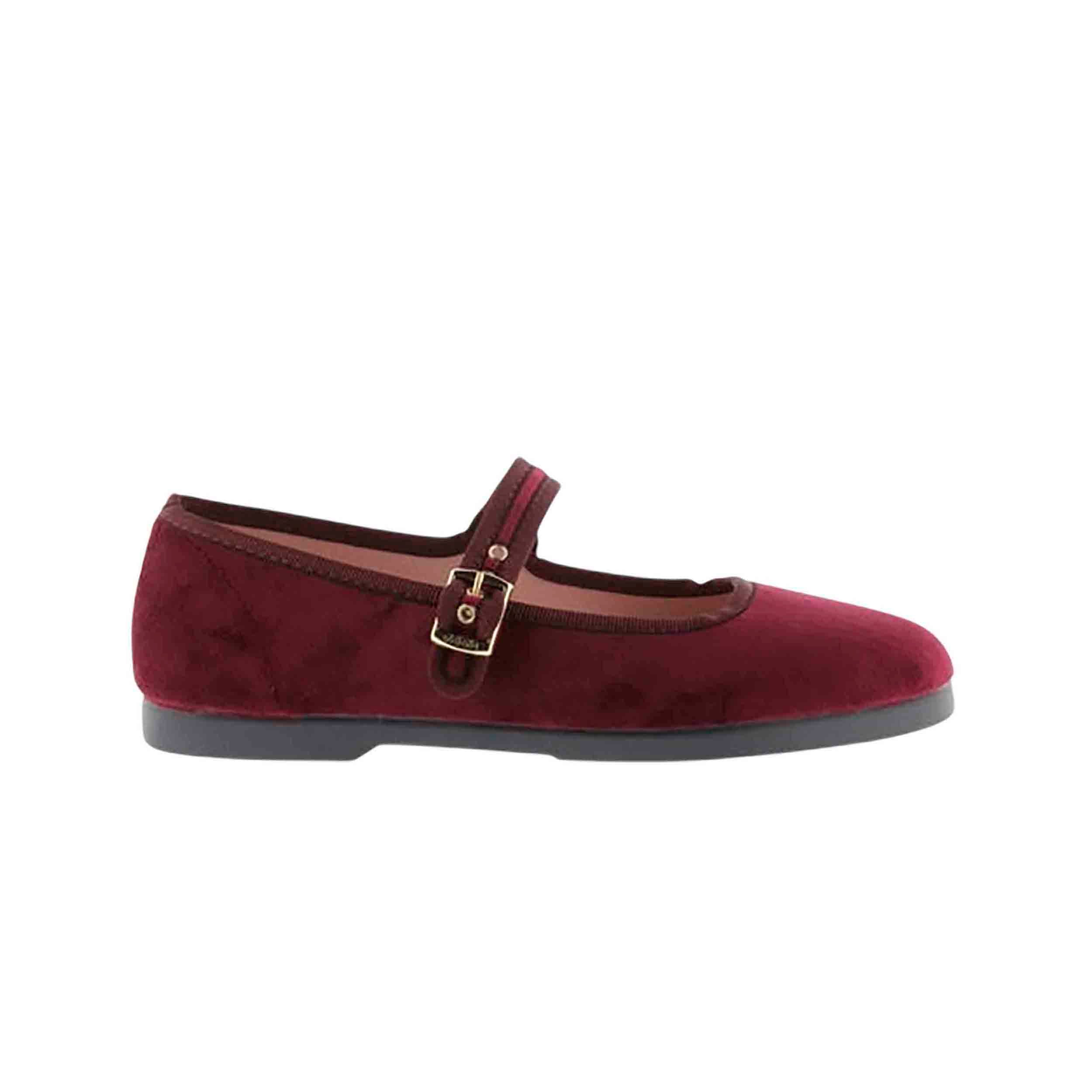 Victoria Gong-Fu Bailarina Zapato Terciopelo Mujer