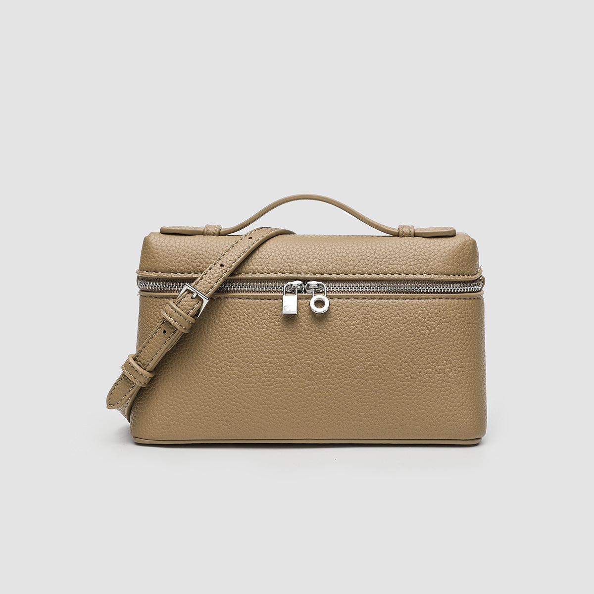 Bolso bandolera para mujer, confeccionado en piel vegana, un bolso pequeño y elegante