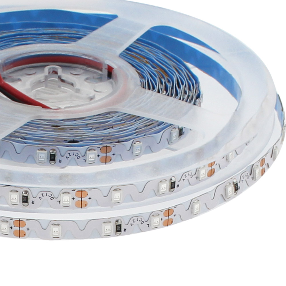 LEDBOX Tira contorno Zig Zag LED SMD2835, DC12V, 5m, (72Led/m), 50W, IP20, Rojo. Tiras LED y Neones, Tiras Led 12V-24V DC