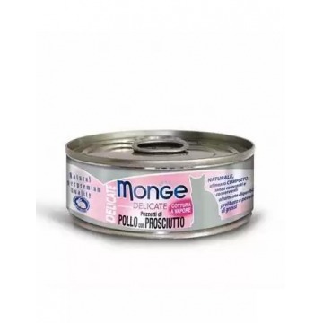 Monge Delicate - Frango & Fiambre 24x80gr