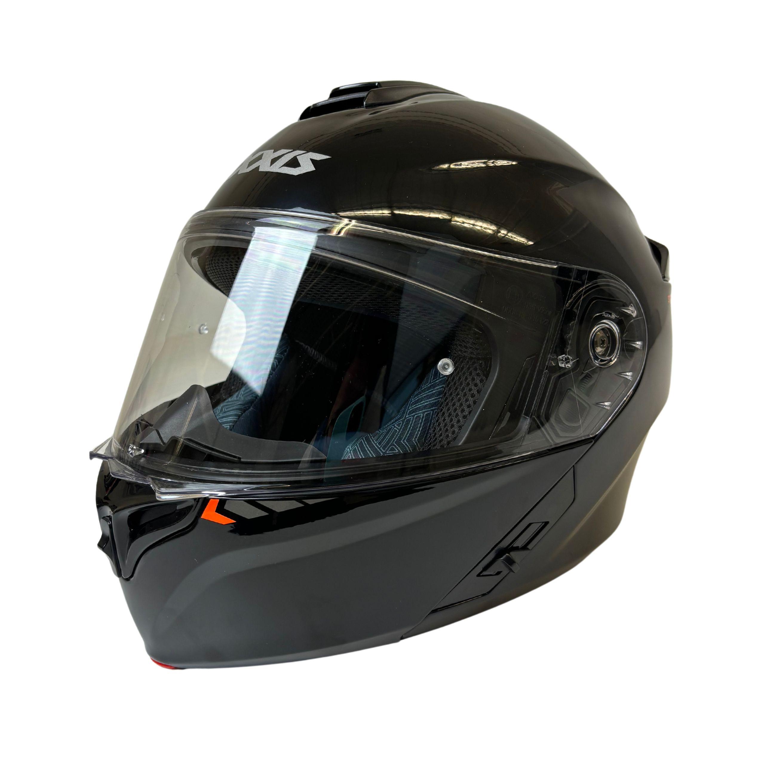 Casco Axxis Fu406bsv Storm S 06 Sv Solid   Ce U