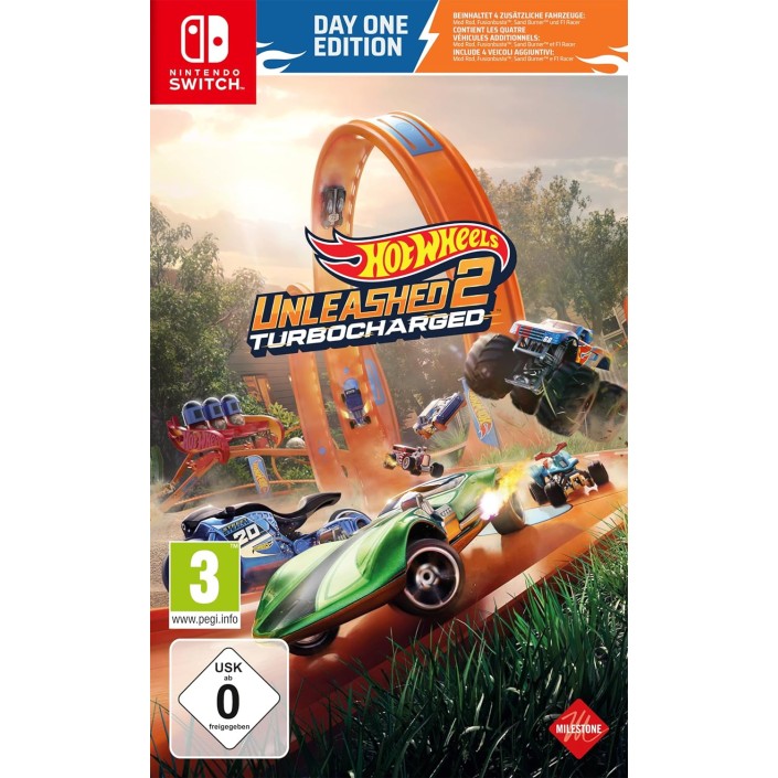 Juego Hot Wheels Unleashed 2 Day One Edition para Nintendo Switch PAL EU - Nuevo Original Precintado