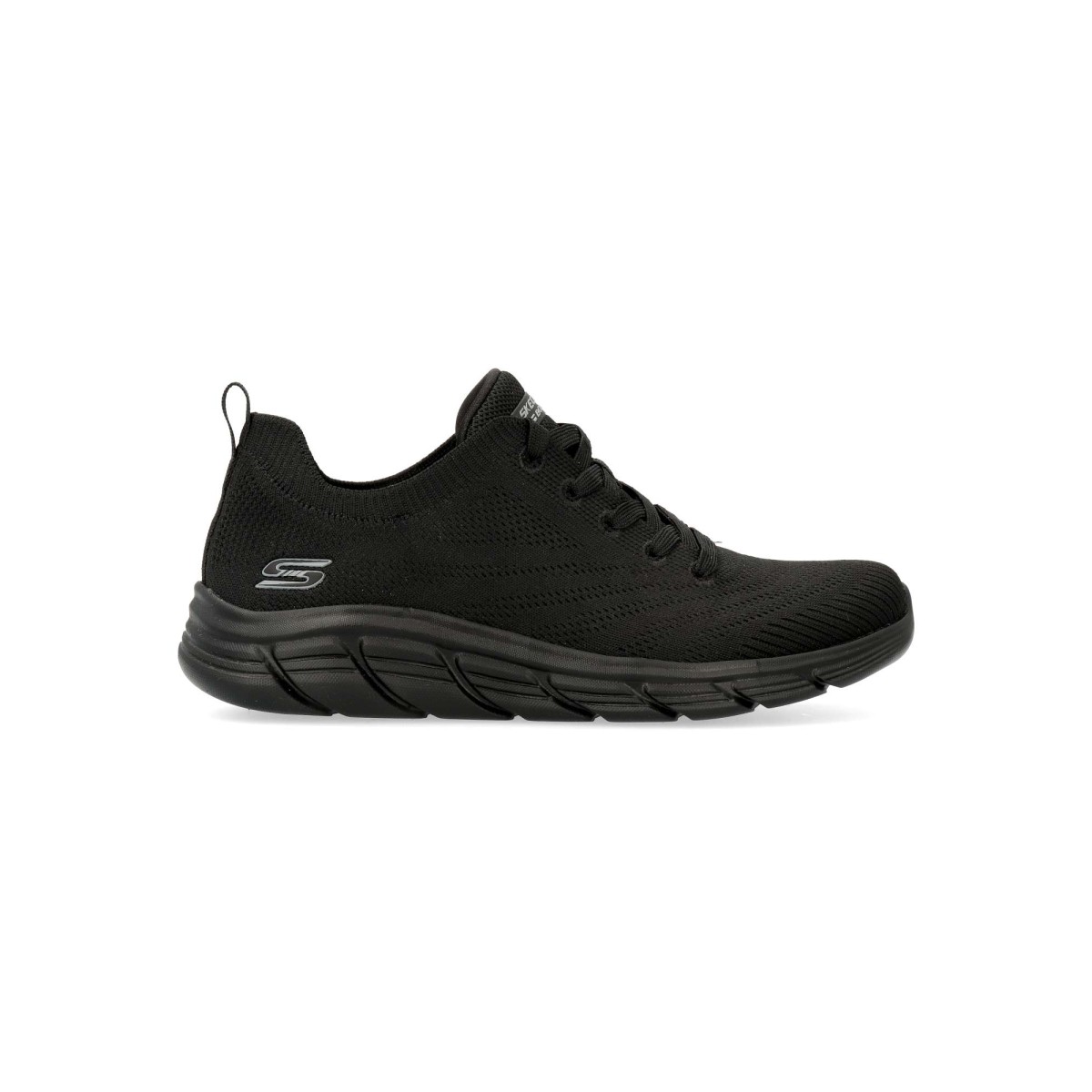 Skechers - Zapatillas deportivas BOBS Sport B Flex Lo - Graceful Stride para mujer, con plantilla Memory Foam y parte superior de knit técnico