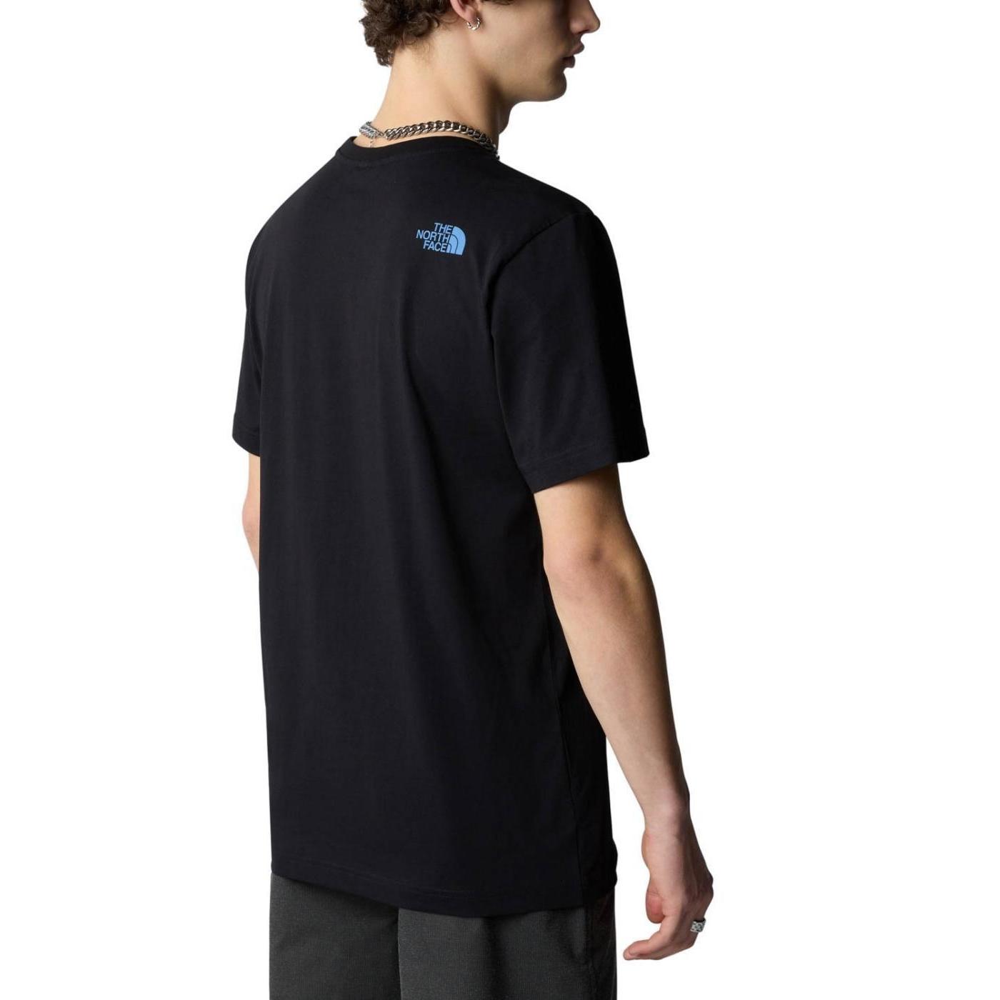 Camiseta The North Face Mountain Line  Negro