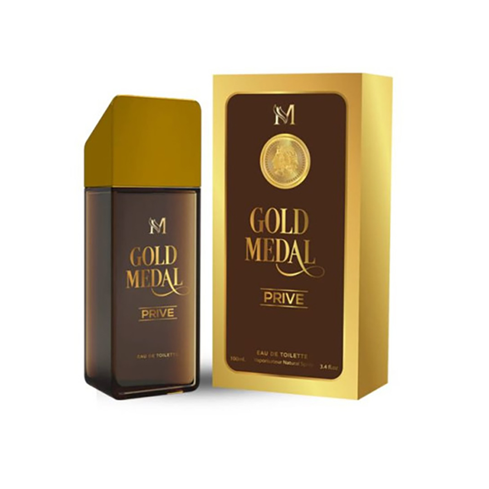 Gold Medal Prive Eau de Toilette para hombre 100ml Montage Brands Fragancia inspirada en otros perfumes Pour Homme Colonia