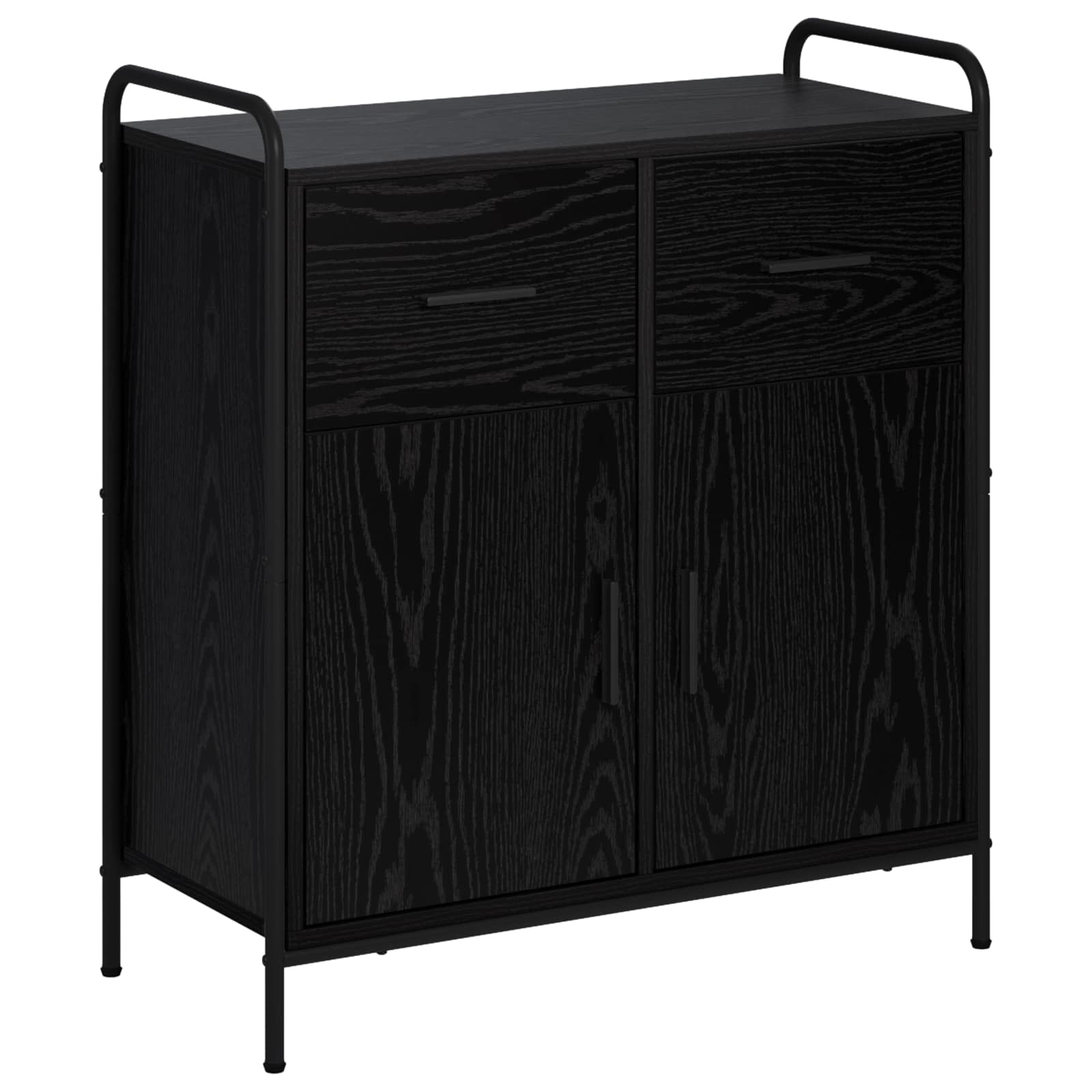 vidaXL Aparador 73 x 33 x 81 cm Madera de ingeniería Multicolor