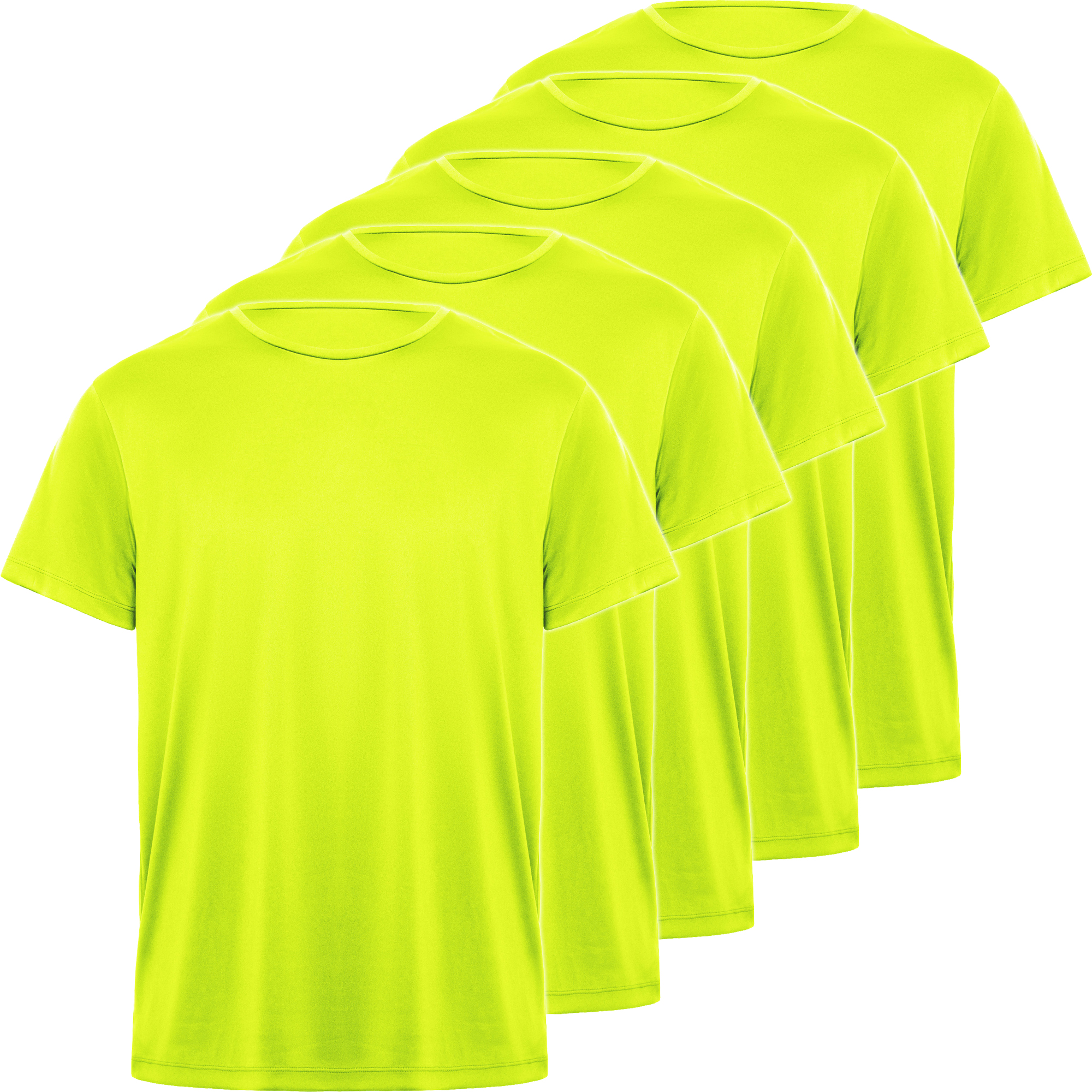 PACK 5 | Camiseta Técnica Premium | Poliéster | Roly