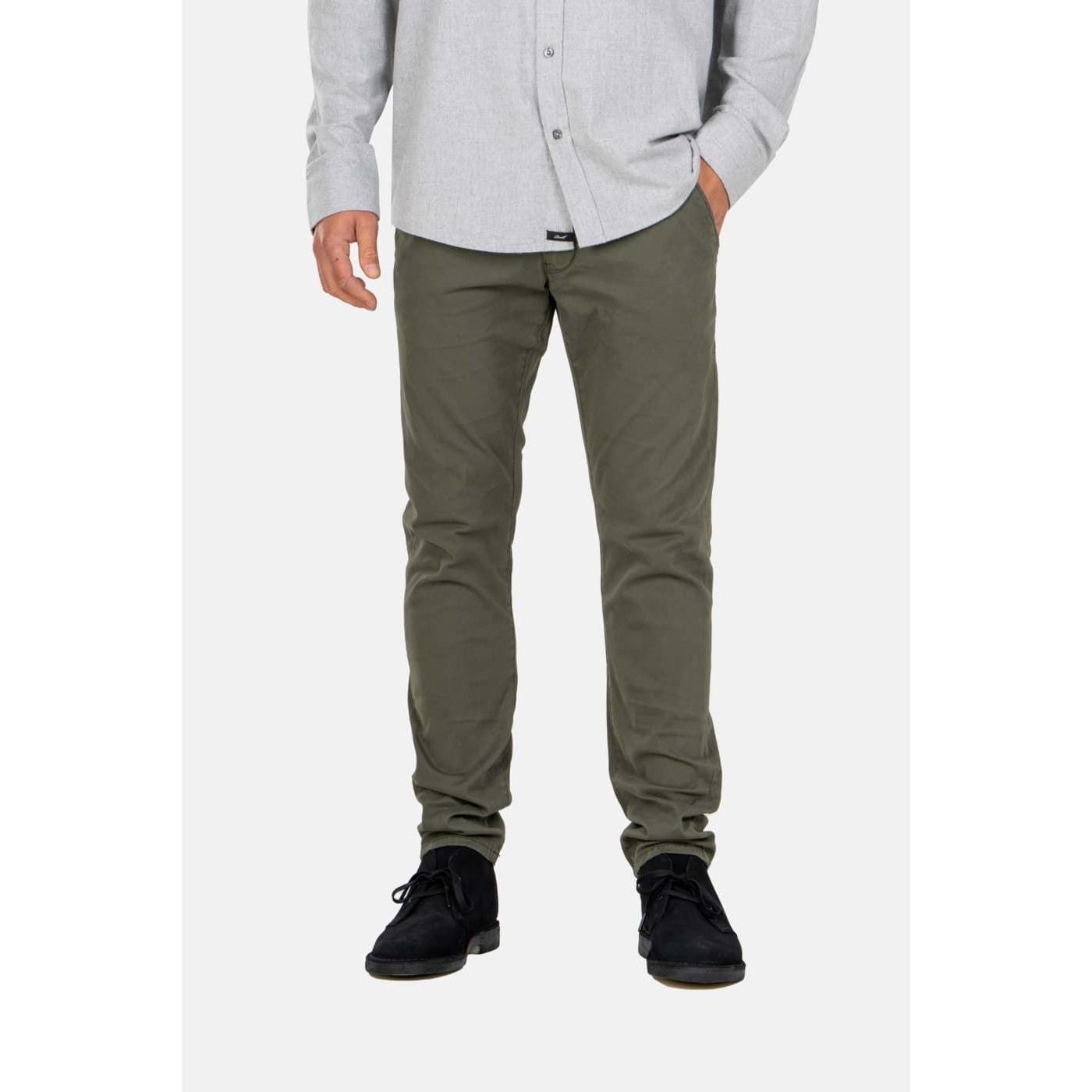 Pantal?n chino Reell Flex Tapered Chino Olive RE3147