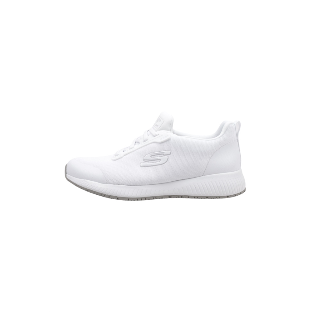 Skechers WORK REALXED FIT: SQUAD SR Deportivas Planas Mujer Blanco