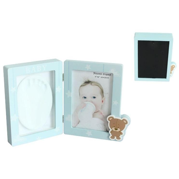 Portafotos Huellas baby Niño Niños - Regalos bebés recién nacidos