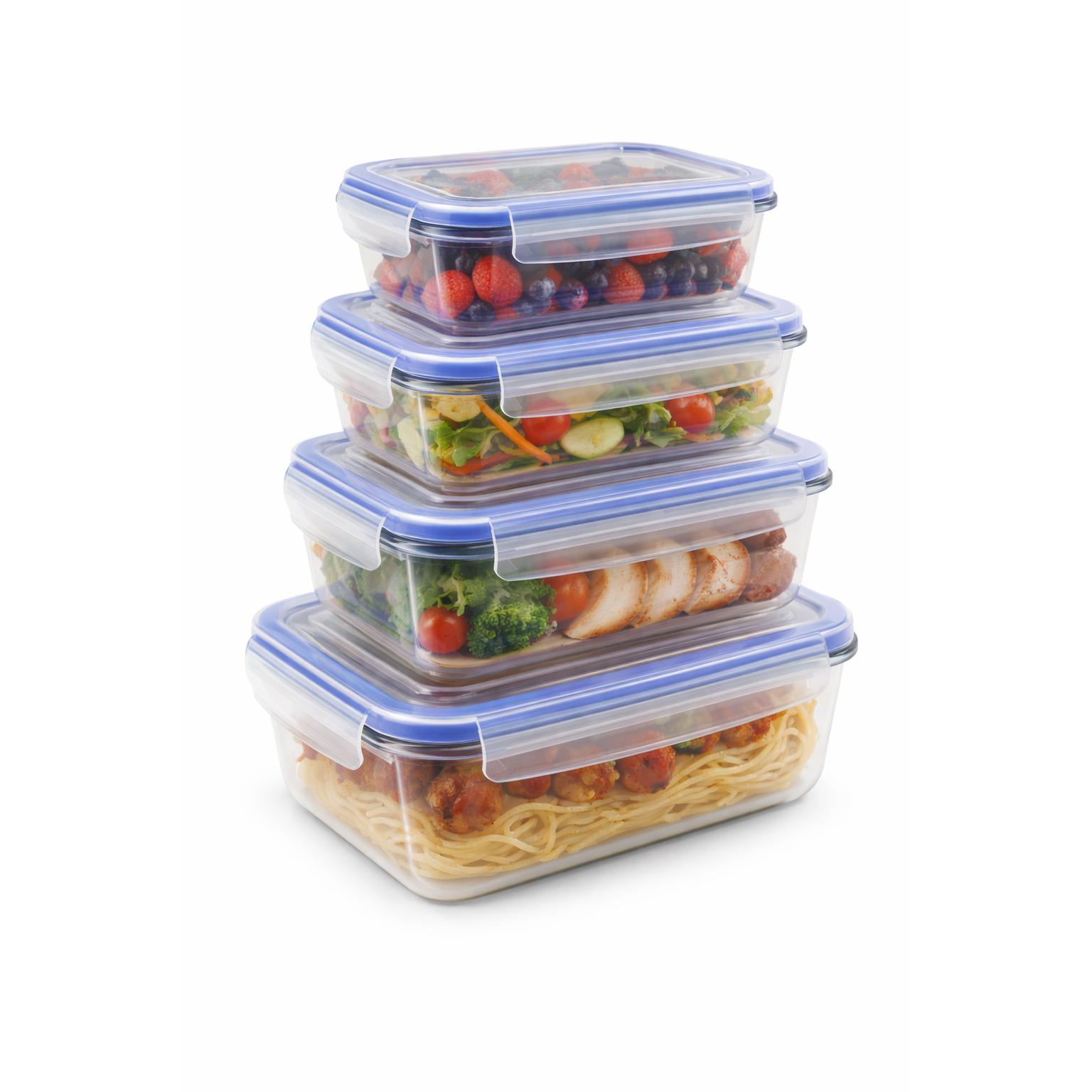 Fiambrera Rectangular de Cristal Borosilicato – Tupper Hermético, Apto para Microondas, Horno y Lavavajillas