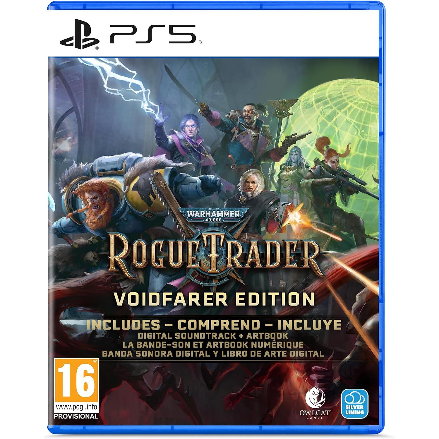 Warhammer 40,000: Rogue Trader - Voidfarer Edition - Version ESPAÑA - Juego PS5