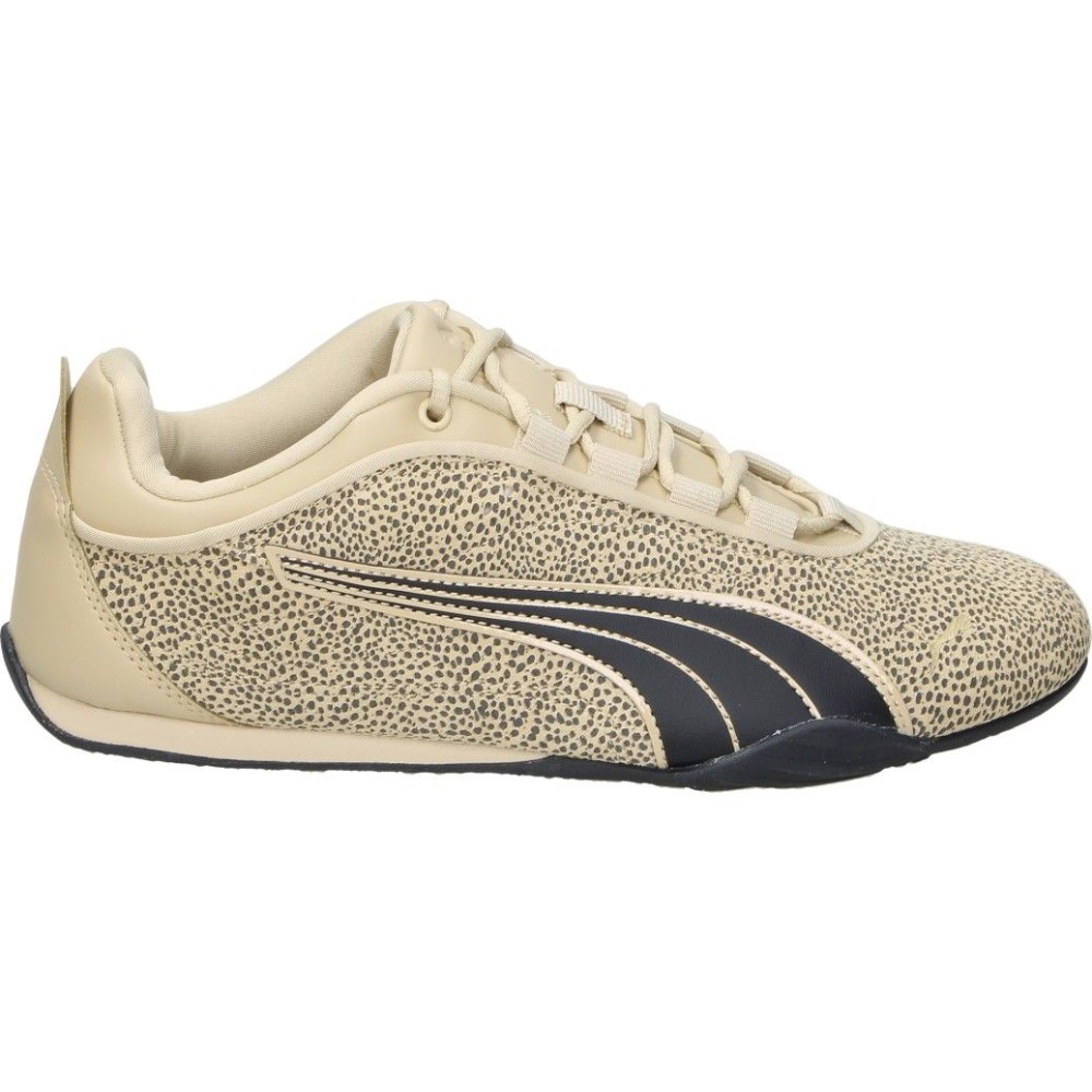 PUMA | Zapatillas Puma Catch para Mujer – Deportiva Beige y Animal Print – Estampado Animal – Sneakers con Cordones – Estilosas – Plantilla SOFTFOAM+ – Cómodas y Versátiles – Moda – Modelo 404643-01