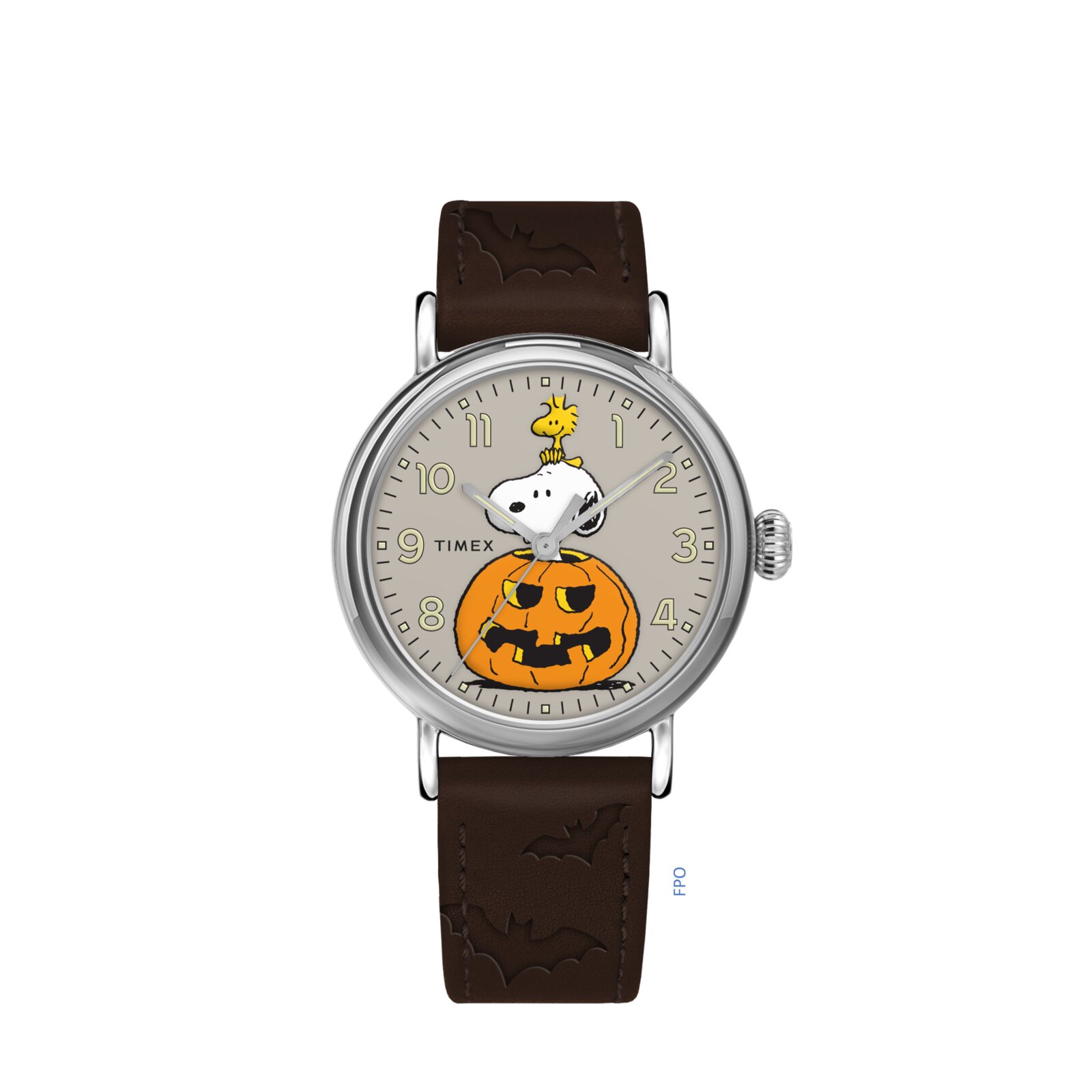 Timex Reloj Hombre Caja De Latón Pulsera Genuine Leather De Color Negro Resistente Al Agua 5 Atm Tw2y85800