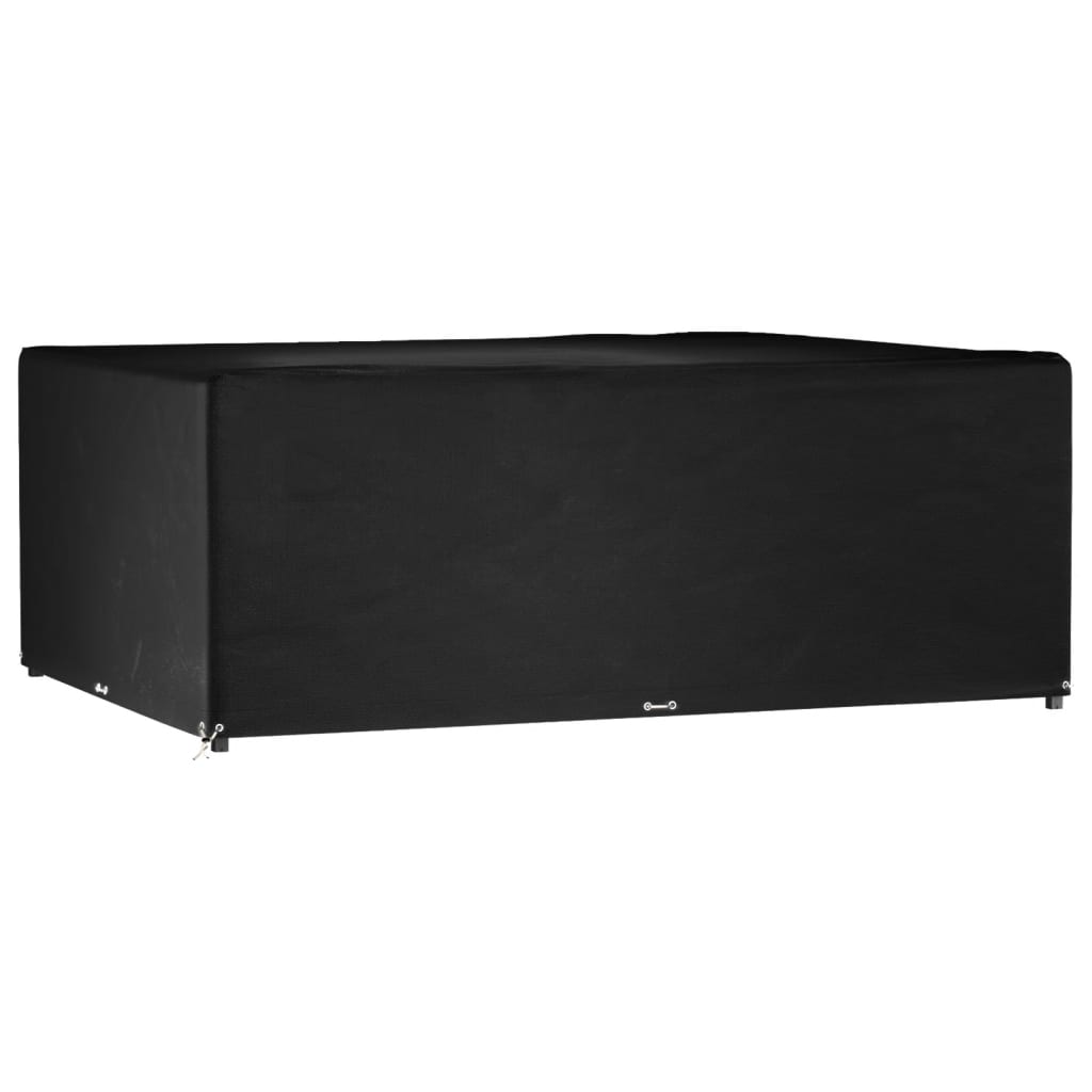 vidaXL Funda para muebles de jardín 16 ojales en dimensiones 205x205x90 cm/240x240x55 cm/250x250x90 cm y más | almacenamiento funcional diseño moderno para baño dormitorio sala