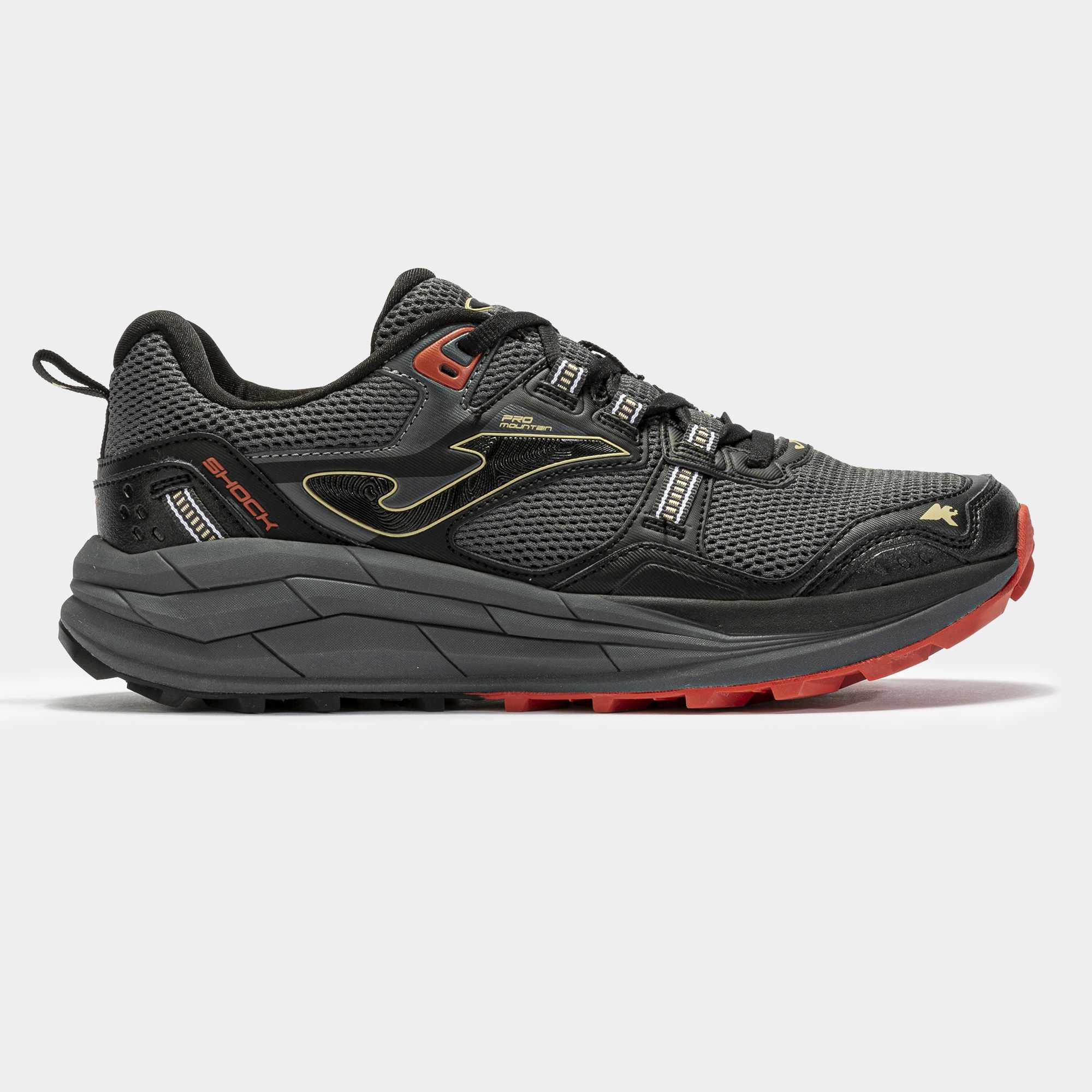 Zap. Joma Shock Men 2422 Black Red Tkshow2422 Talla Running - 41