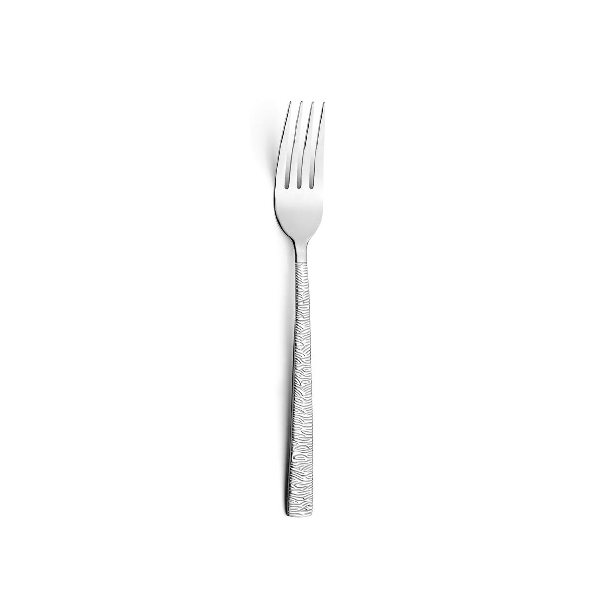 AMEFA HAVANE JUNGLE Set 12 Tenedores Postre Acero Inox 18_0_3MM Acero