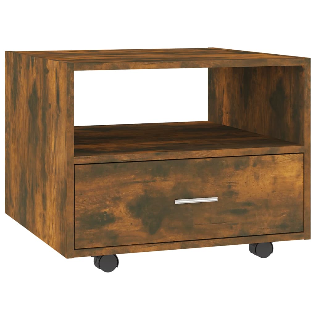 Mesa de Centro Vidaxl 55x55x40 Cm Ingeniería Madera