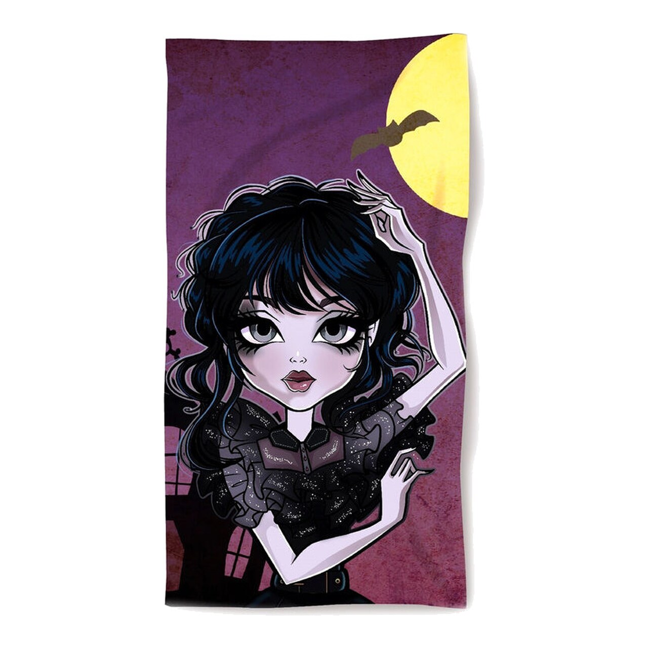 Toalla De Microfibra Niña Gotica 70X140 Cm 8435631339939
