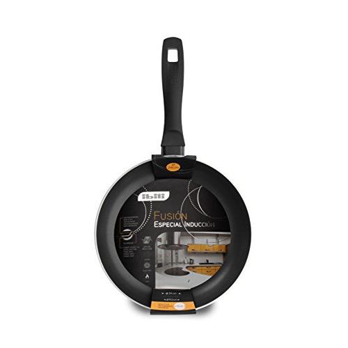 IBILI - Sarten fusion, 22 cms, Aluminio, Antiadherente, Apto para induccion