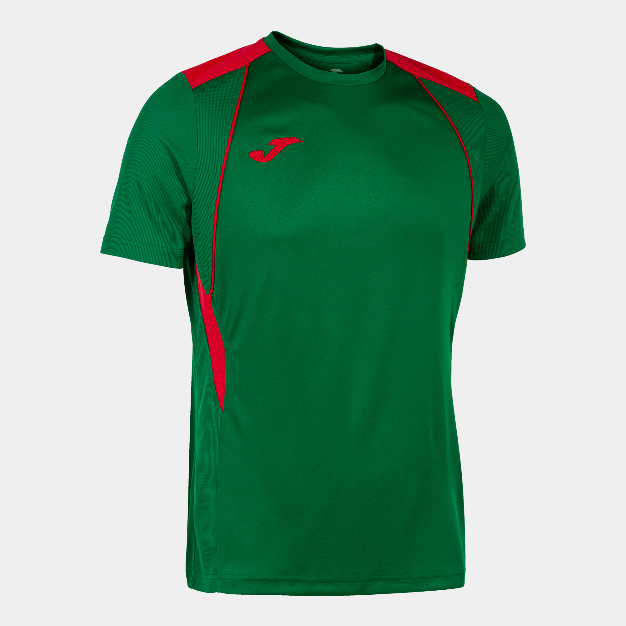 JOMA CAMISETA MANGA CORTA CHAMPIONSHIP VII VERDE ROJO Talla 4 (6XS) Niño Junior