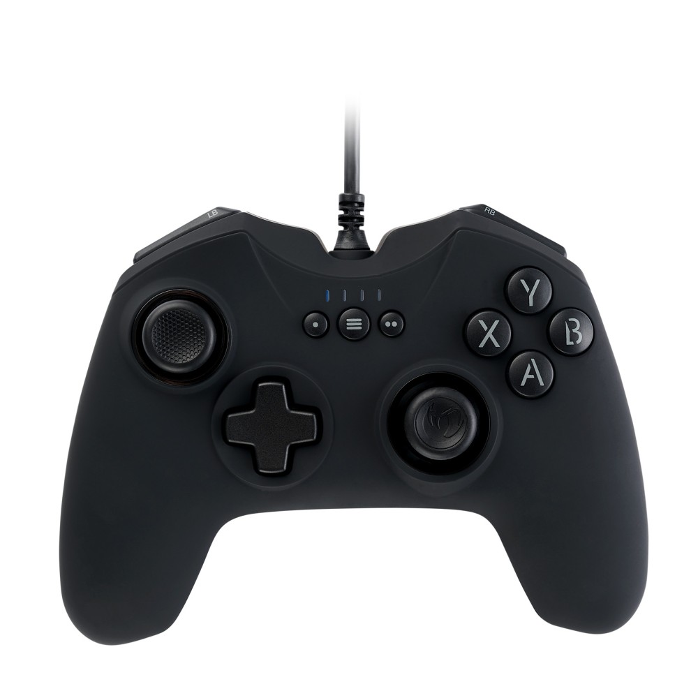 Mando Videojuegos Con Cable Nacon Gc-100 Para Pc Elige Tu Color Azul Blanco O Negro Garantía Europea