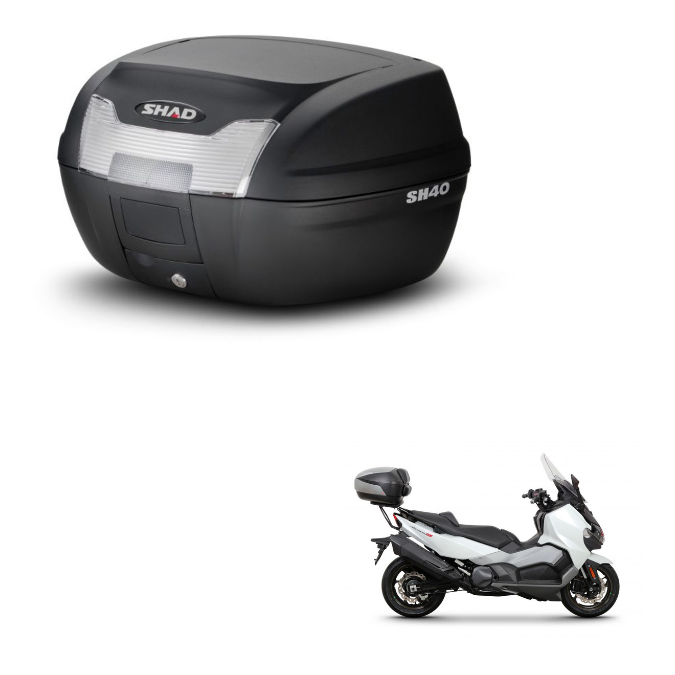 Baul Trasero + Herraje Montaje Sh40 Sh 40 2011 KIT-240415
