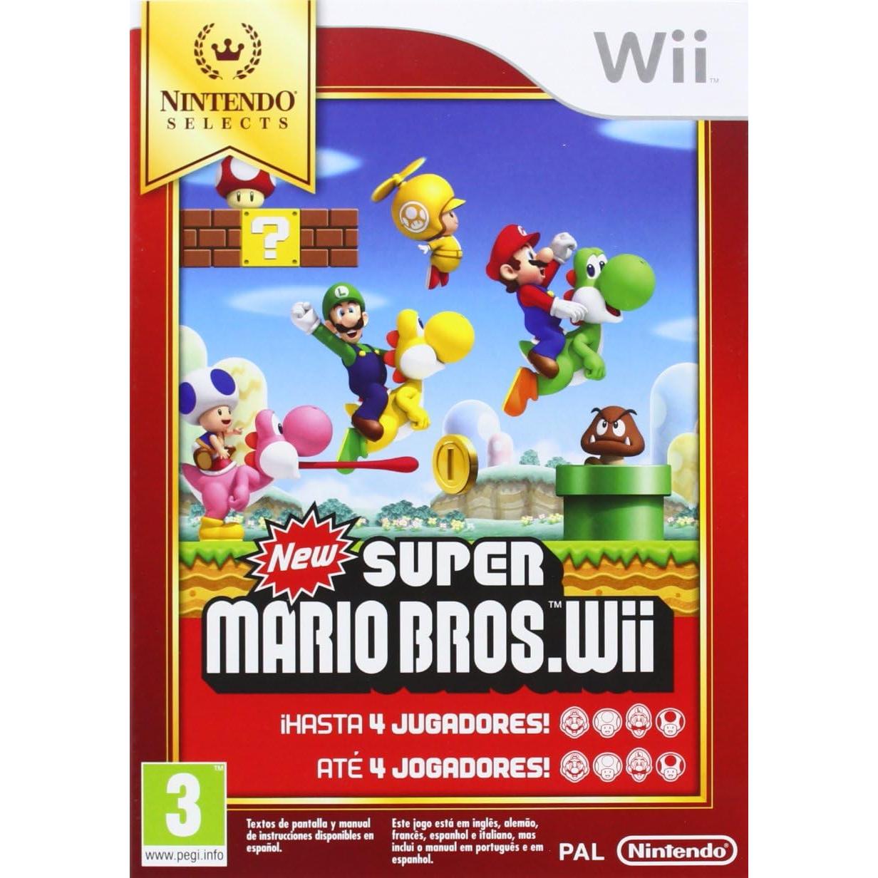 Wii New Super Mario Bros - Selects (Edición española)