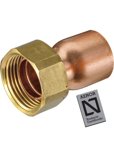 HECAPO Racor Recto 2 Piezas Ø 42x2" Precintable 35 Hecapo DPR422