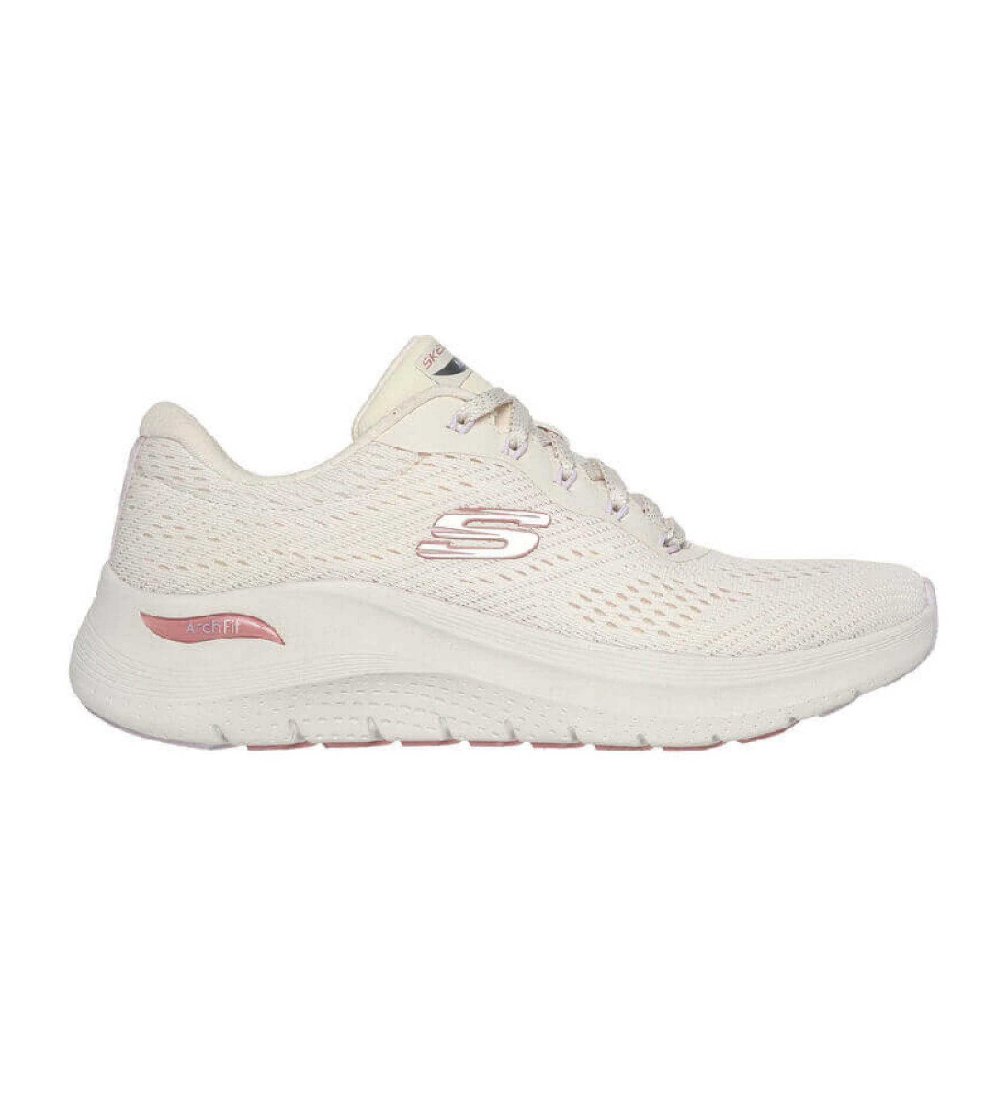 Skechers | Zapatillas Arch Fit 2.0 Big League blanco  -Altura plataforma 4.5cm-