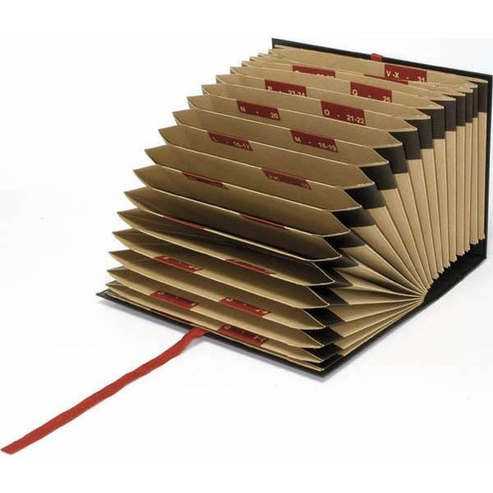 GRAFOPLAS ARCHIVADOR FUELLE FOLIO FORRADO POKF NEGRO GRAFOPLAS
