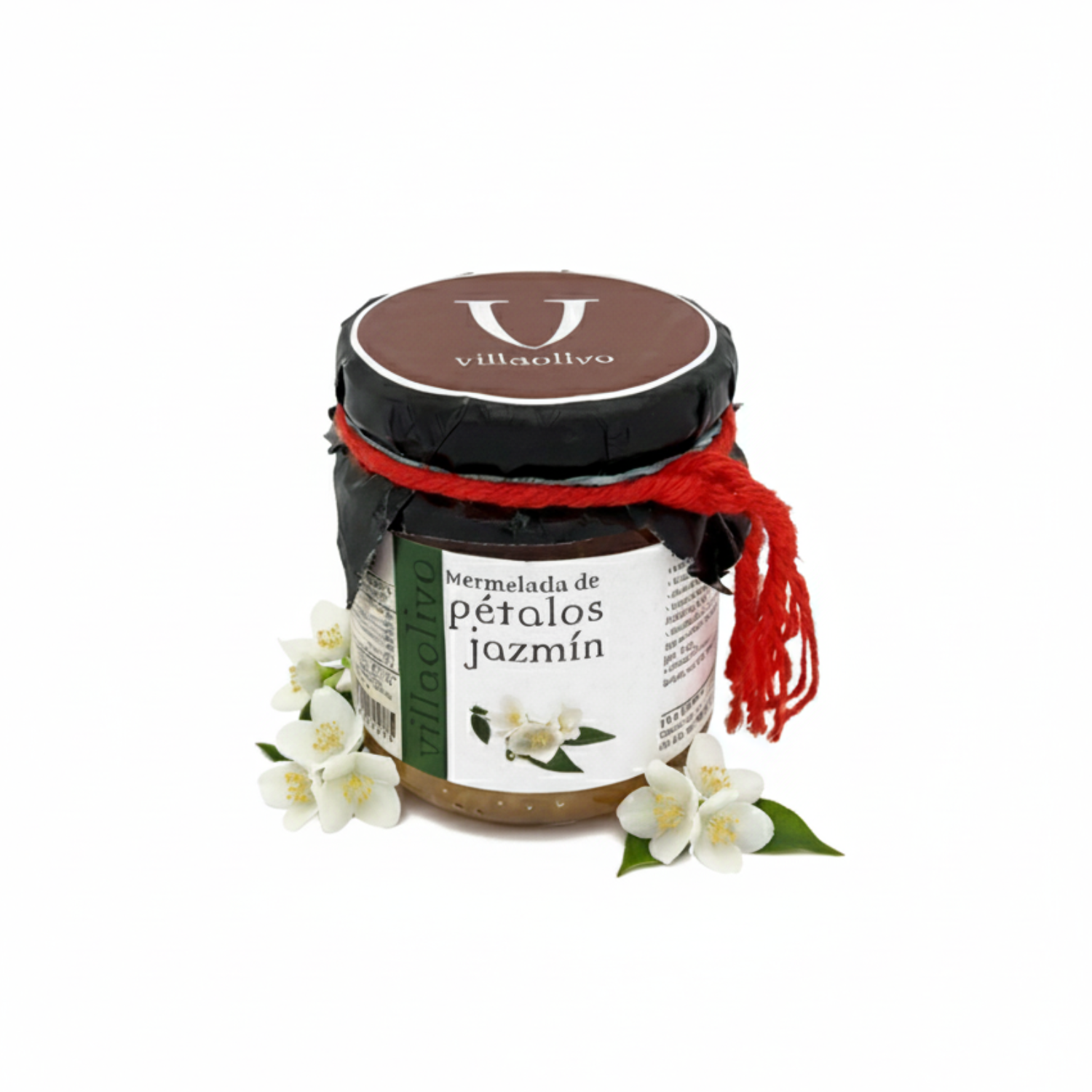 Villaolivo – Pack 3 Mermeladas de Pétalos de Jazmín 125 g 🌸 | Gourmet 100% Natural | Toque Floral | Ideal para Quesos