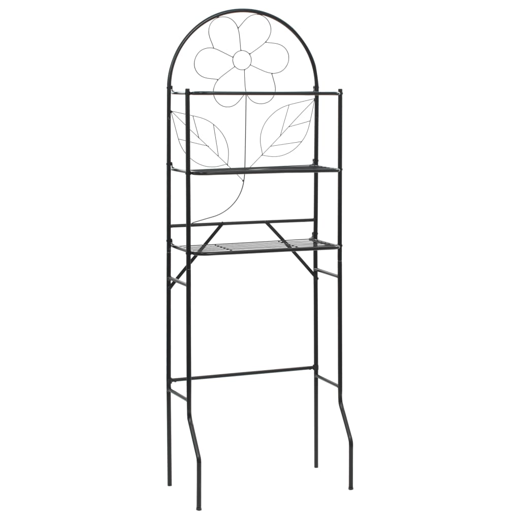 vidaXL Estante de Baño 60x33x174cm Estantería Repisa Mueble de Plantas Color Blanco,  Negro, y mas