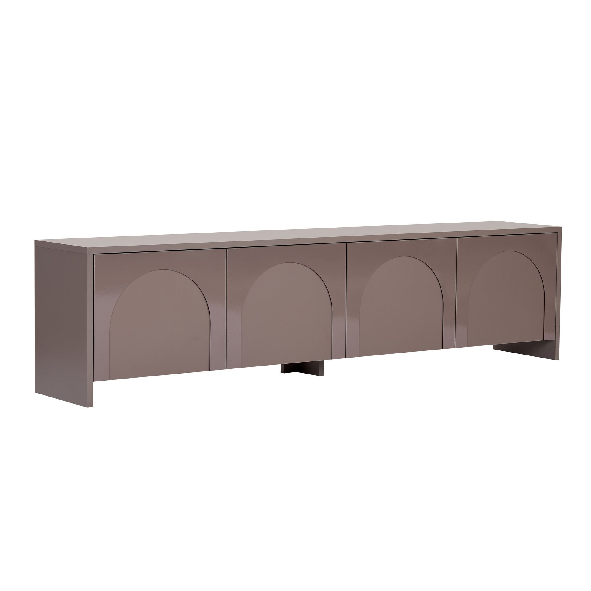 Habitat y Jardin - Mueble para la tele de madera <<Aurelia>> - 180 x 32 x 45 cm - Atlas