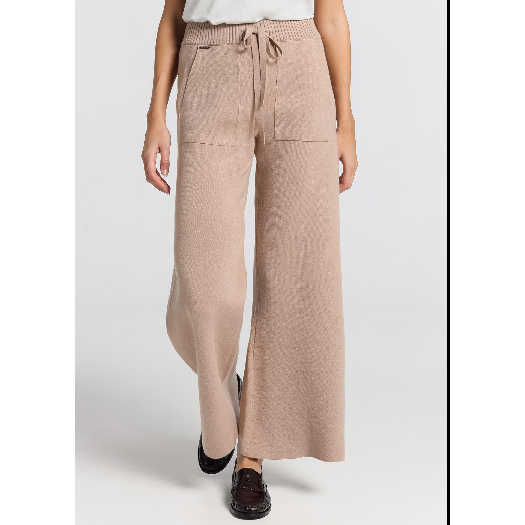 CIMARRON - Pantalon Color - Straight Wide Crop - Tallaje en Pulgadas- Tallaje en Pulgadas