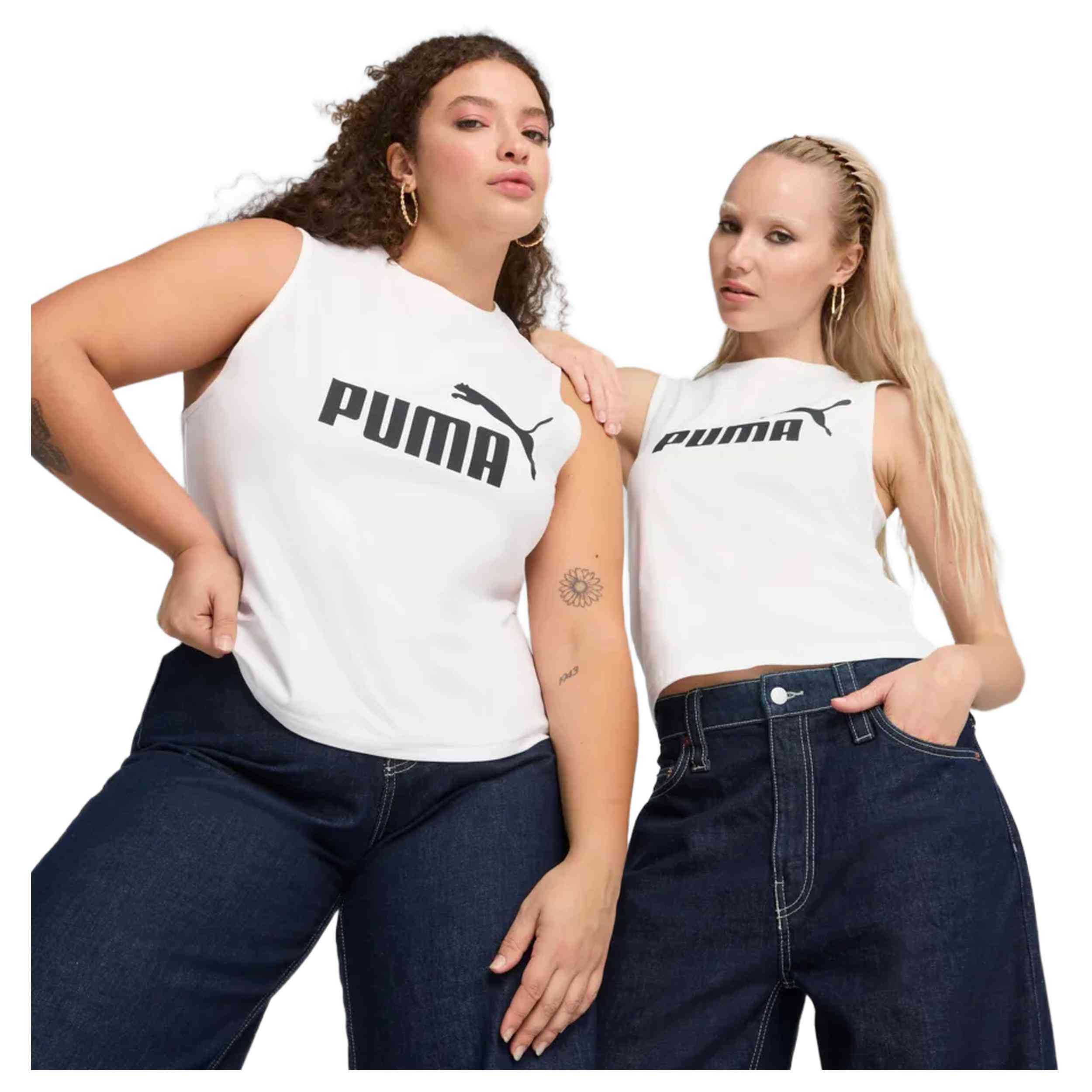 Camisetas De Tirantes Puma para Mujer en color Blanco