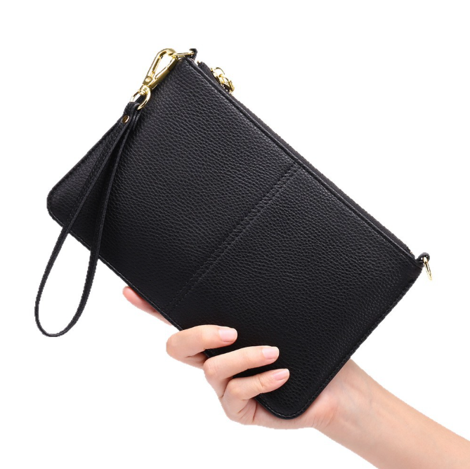 Bolso de Mano con Correa de Piel para Mujer, Pequeño, Bandolera, Bolso de Hombro, Cartera, con Ranuras para Tarjetas RIFD