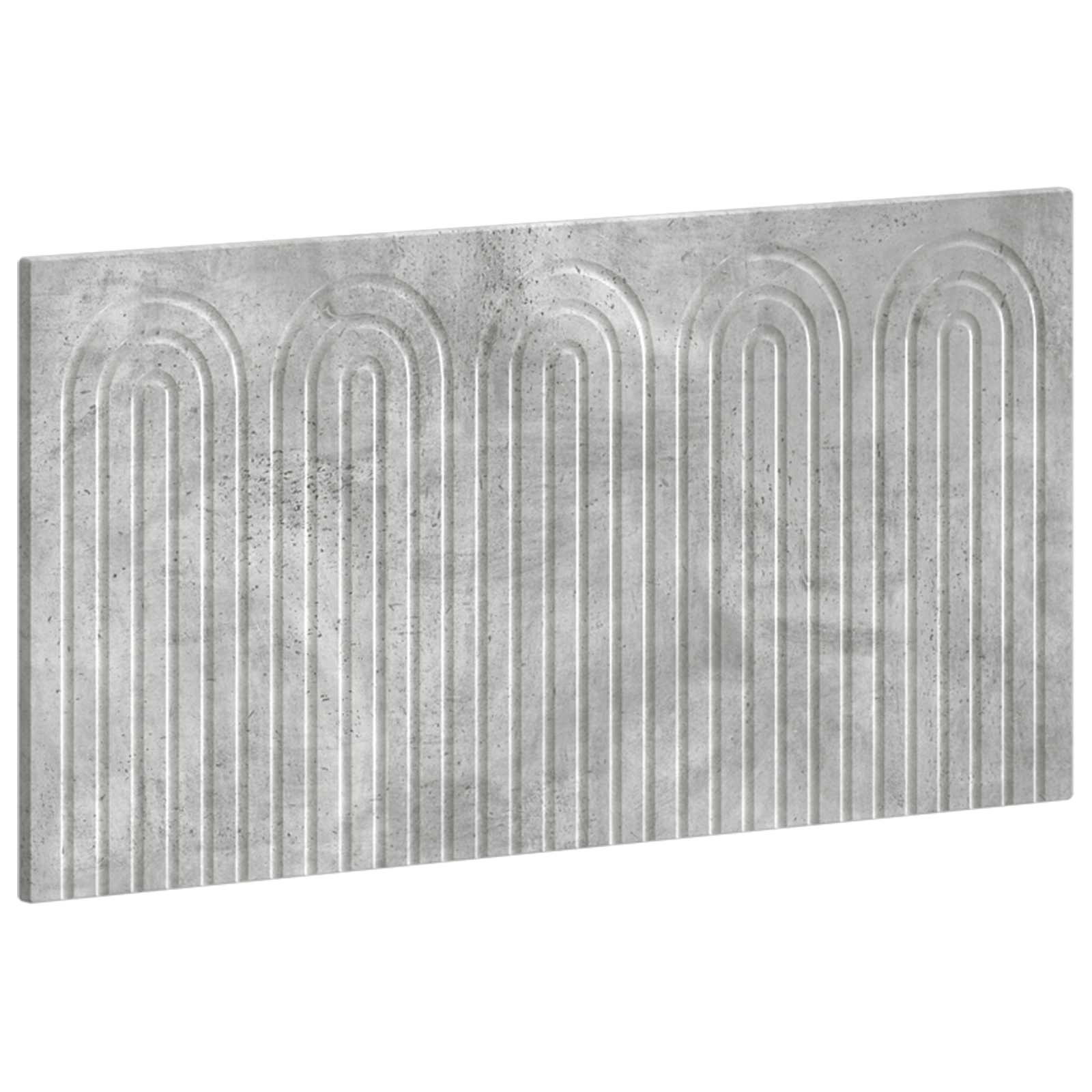 vidaXL Cabecero montada en la pared ALKMAAR  100 x 3 x 50 cm Multicolor