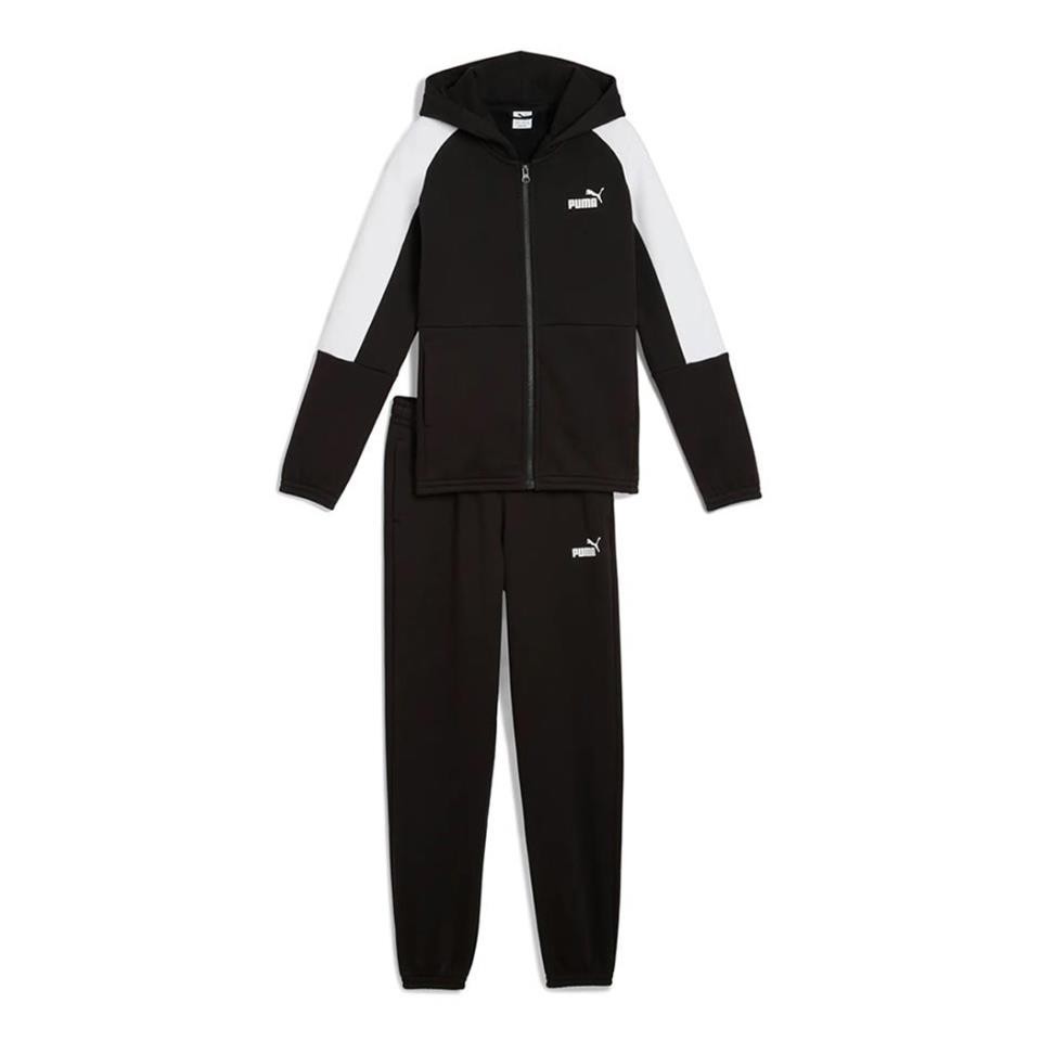 Chandal Puma Ess Block Hooded Negro 689724-01
