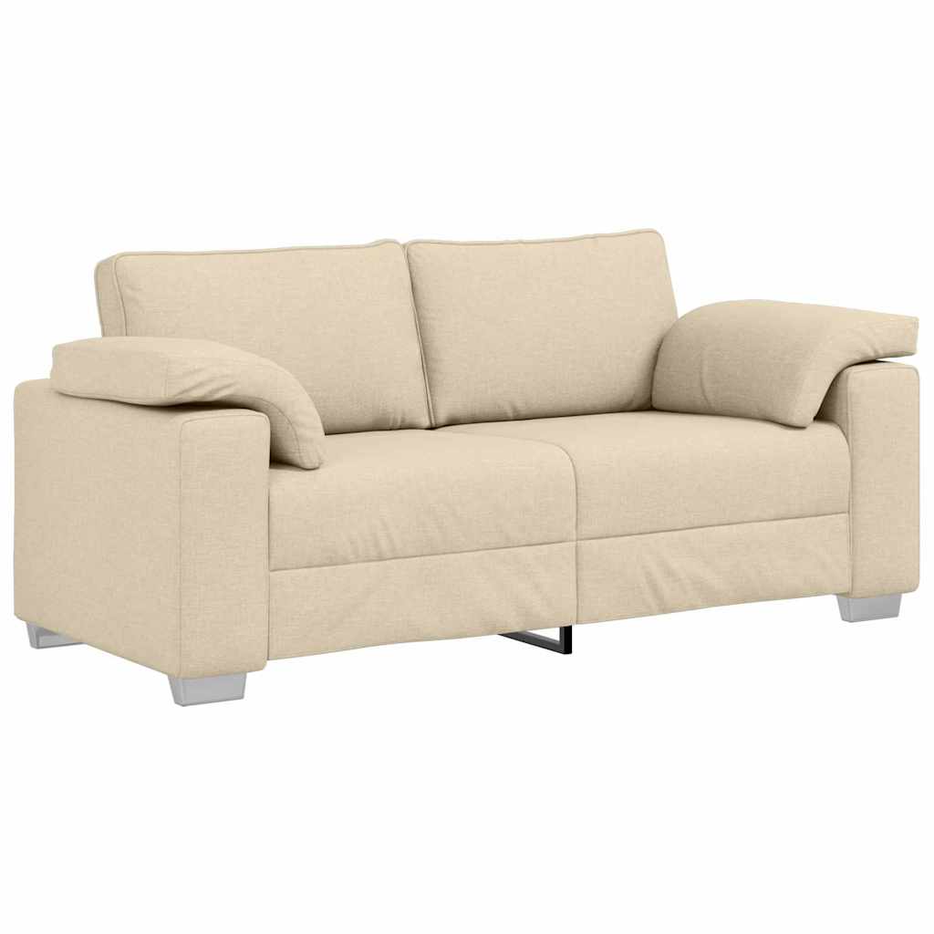 vidaXL Sofá de dos plazas 180 cm tela Multicolor