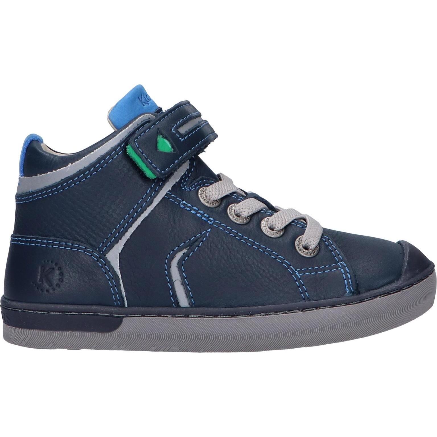 Kickers boy's boots 830090   Irelas 103 marine bleu