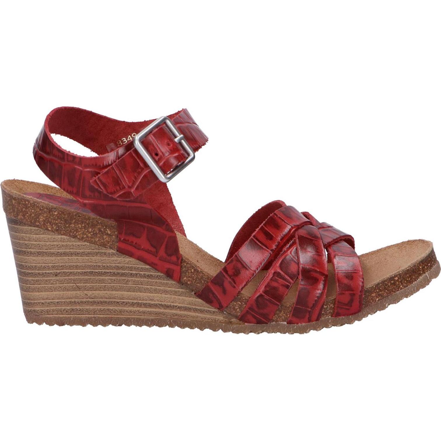 Kickers women's sandals 775711 -50 solyna 42 rouge croco