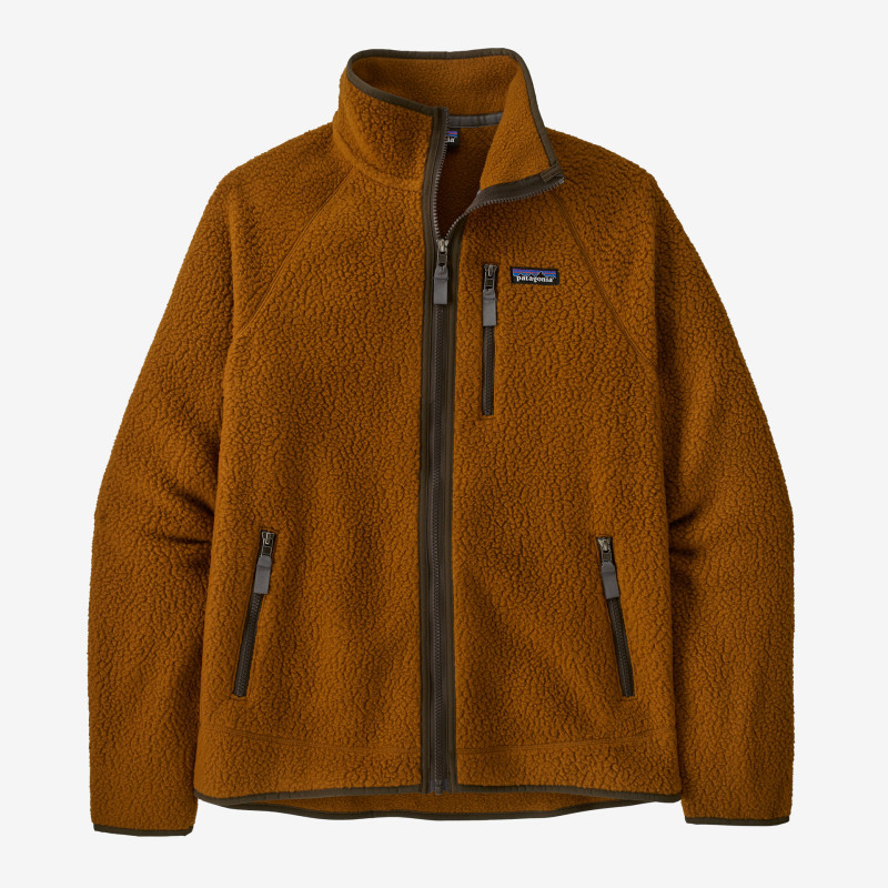 CHAQUETA PELO BORREGUITO MARCA PATAGONIA COLOR MARRON Patagonia