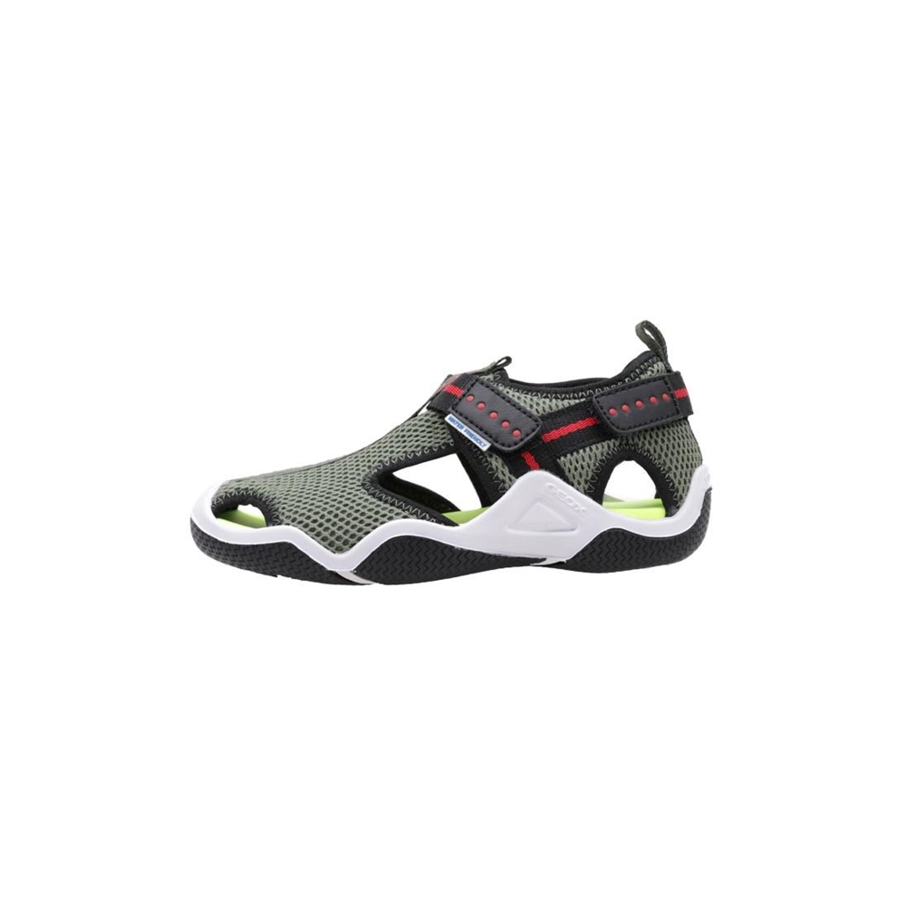 Geox JR WADER A Sandalias Planas Niño Verde