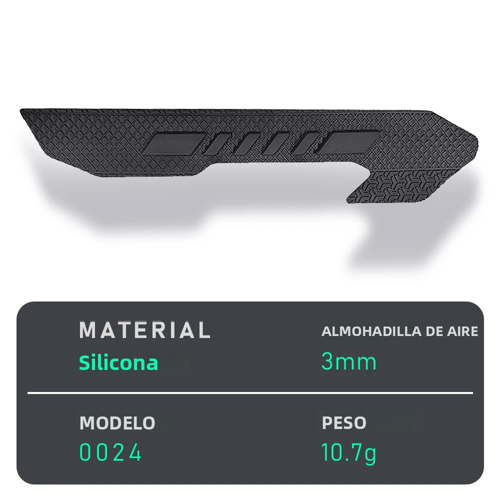 TK KRSEC Protector De Cadena De Bicicleta De Silicona Etiqueta Guardabarros Para MTB Y Bicicleta De Carretera Anti-Rasguños Tamaño 220mmx53mm